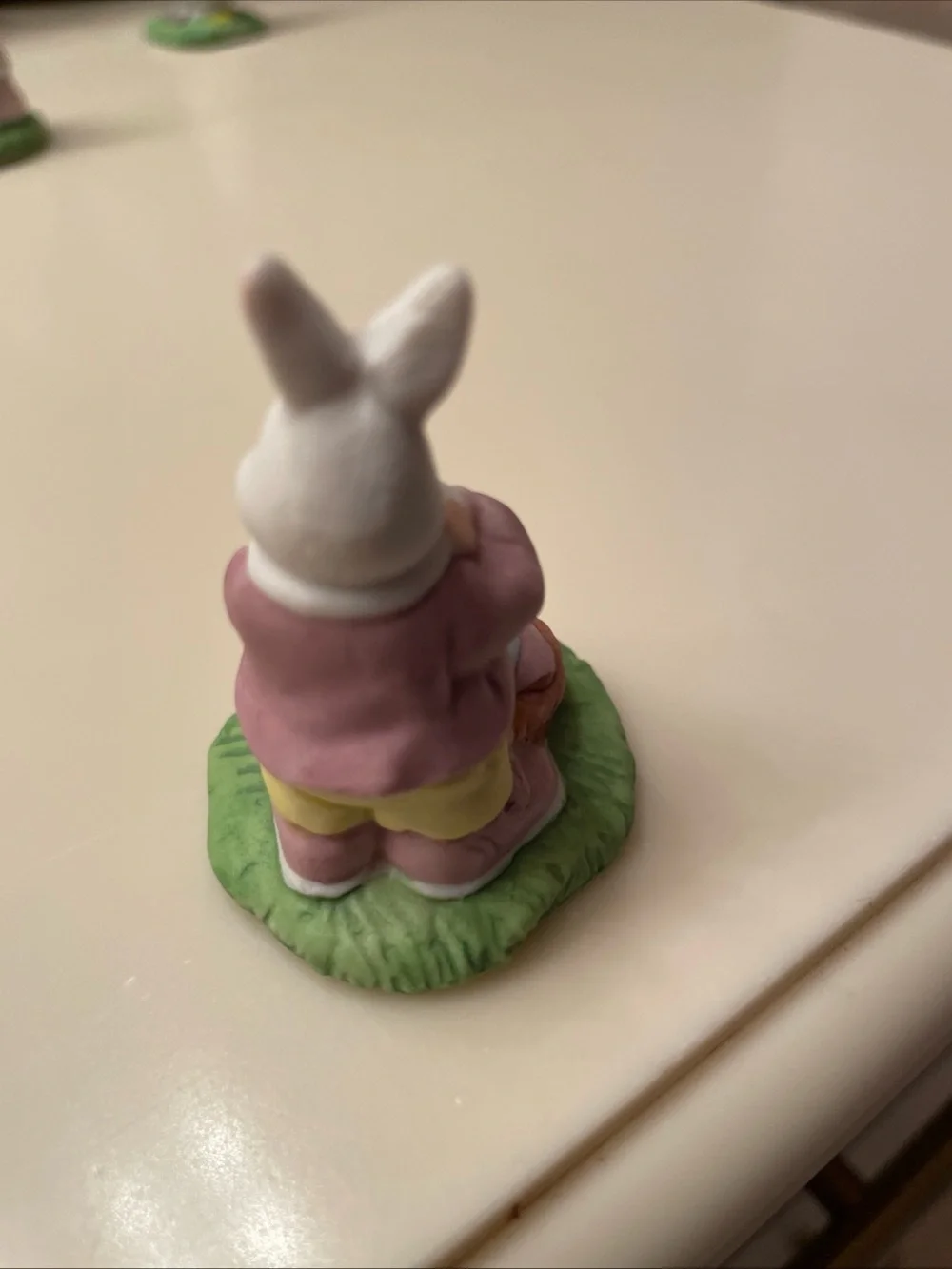 Vintage Assortment of Ceramic Easter Bunny Figurines - Set of 3